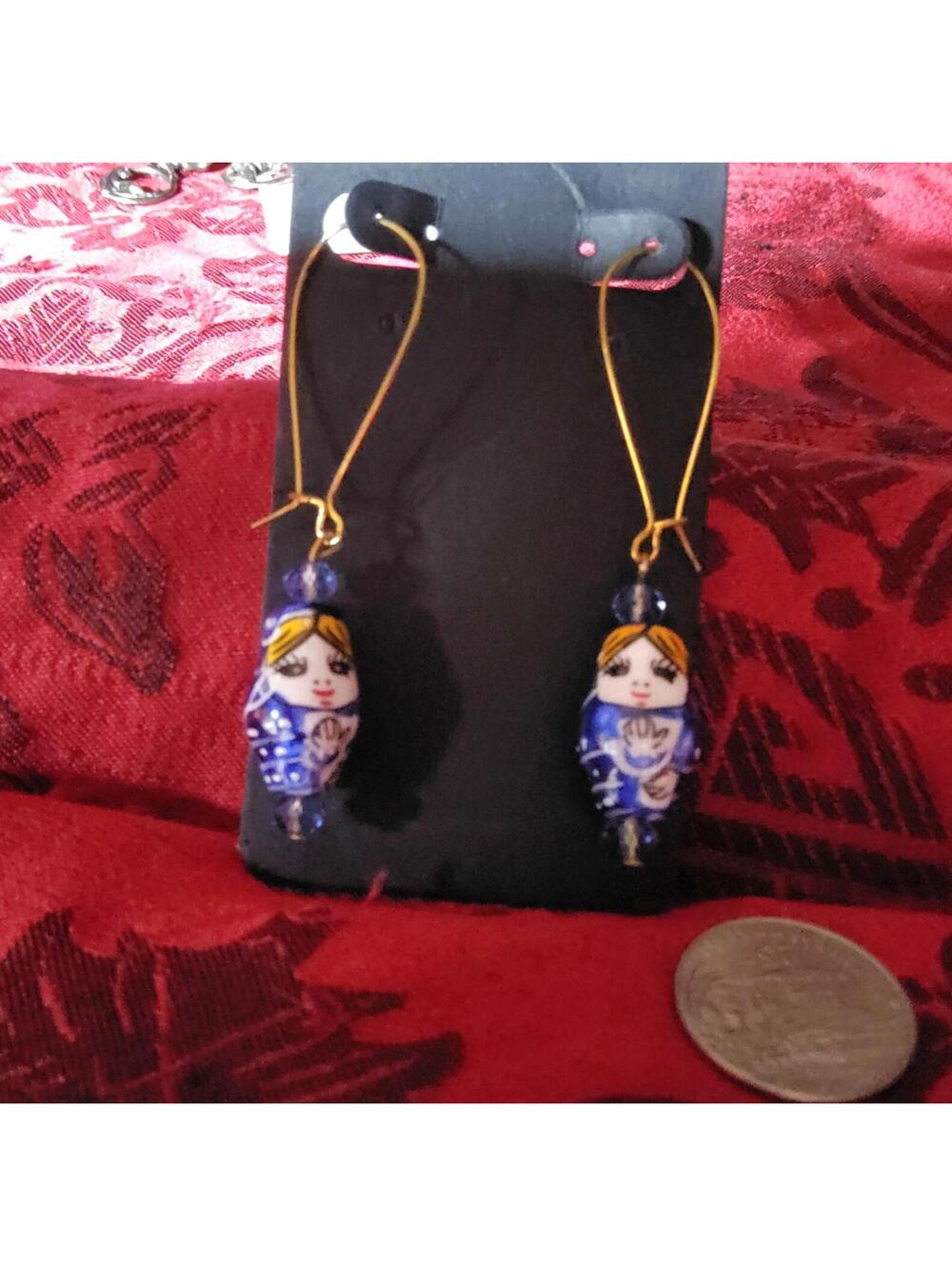 Quipy  Doll Earrings